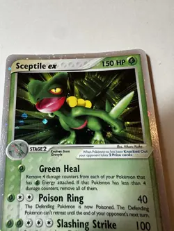 Pokemon Sceptile ex 93/95 EX Team Magma vs Team Aqua 2004 Holo Rare 150 HP - Image 3