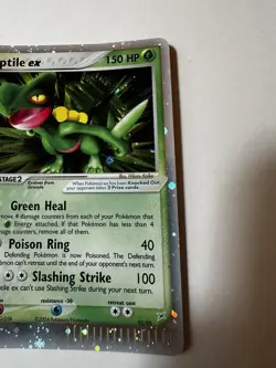 Pokemon Sceptile ex 93/95 EX Team Magma vs Team Aqua 2004 Holo Rare 150 HP - Image 5