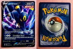 Umbreon V 094/203 | Evolving Skies | 2021 Pokemon TCG Card | DMG Dents On Back - Image 3