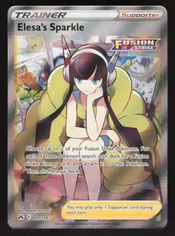 Elesa's Sparkle 147/159 Pokemon TCG Crown Zenith NM - Image 1