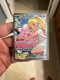Pokemon TCG Lillie's Clefairy ex 280/217 Ascended Heroes SIR Near Mint - Image 1
