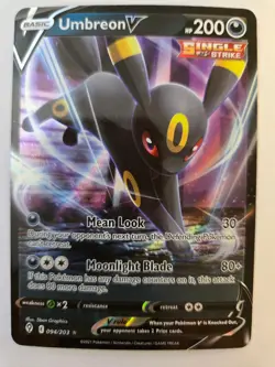 Umbreon V (Non-Holo) 94/203 P Deck Exclusives NM/M Pokemon - Image 1