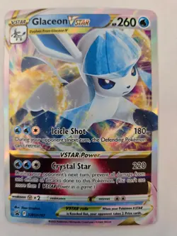 Glaceon VSTAR SWSH197 Holo P Sword & Shield Promo NM/M Pokemon - Image 1
