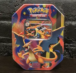 Mega Charizard Ex Pokemon Sealed Tin - Image 1