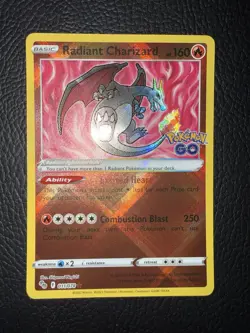 Pokemon Go Holo Radiant Charizard #011/078 NM Condition - Image 2