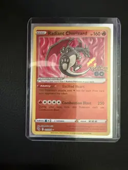 Pokemon Go Holo Radiant Charizard #011/078 NM Condition - Image 3