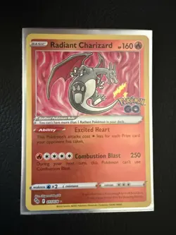 Pokemon Go Holo Radiant Charizard #011/078 NM Condition - Image 5