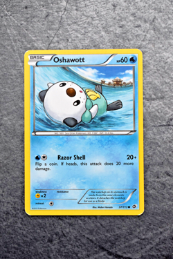 Pokemon TCG - Oshawott 37/113 - Legendary Treasures - Common LP - Image 1