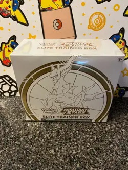 Pokemon TCG Sword & Shield Brilliant Stars Elite Trainer Box - Image 1
