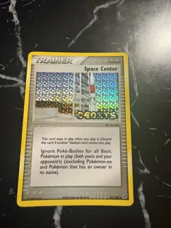 Pokemon TCG Space Center EX Deoxys 91/107 Reverse Holo Stamped - Image 1