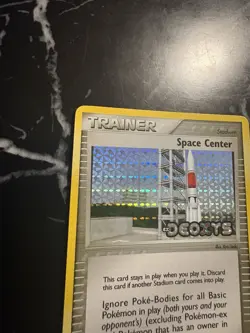 Pokemon TCG Space Center EX Deoxys 91/107 Reverse Holo Stamped - Image 4