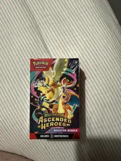 Pokemon TCG Mega Evolution Ascended Heroes Booster Bundle X4 Sealed & In Hand - Image 2