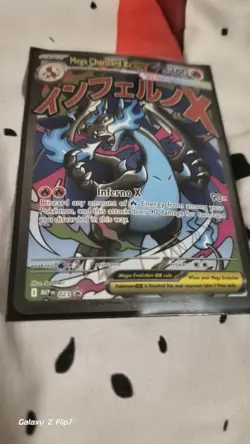 2025 Pokemon Black Star Promos Mega Charizard X ex #023 - Image 3