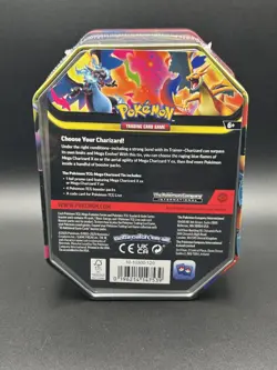 Pokemon TCG Mega Charizard X + Y EX 2x Tin Bundle Sealed New - Image 4