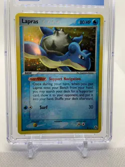 Lapras 2006 Pokemon EX Legend Maker Holo 8/92 CGC 9 - Image 3