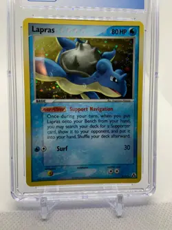 Lapras 2006 Pokemon EX Legend Maker Holo 8/92 CGC 9 - Image 4