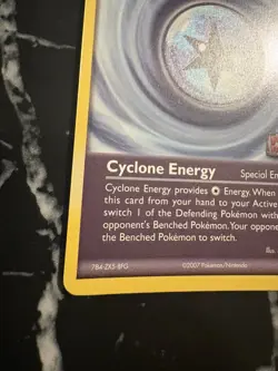 Pokemon TCG Cyclone Energy EX Power Keepers 90 Reverse Holo Stamped - Image 5