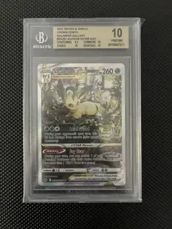 2023 POKEMON CROWN ZENITH LEAFEON VSTAR GG35 BGS 10 PRISTINE - Image 1
