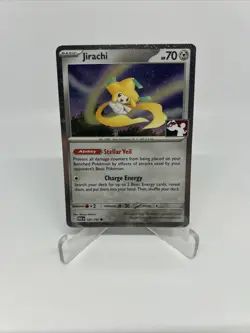 126/182 Jirachi Prize Pack Series 5 Stamped Pokemon TCG Paradox Rift Cosmos Holo - Image 1