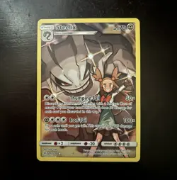 Pokemon Steelix 247/236 Sm-Cosmic Eclipse Secret Rare Holo 170 HP Stage 1 - Image 1