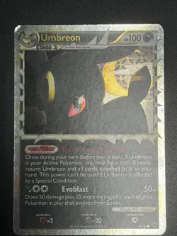 Pokemon Umbreon Prime 86/90 Ultra Rare Holo HGSS Undaunted - Image 5