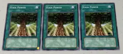 Yugioh TCG Retro Pack 2024 Gaia Power x3 - Image 1