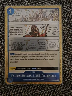 One Piece Royal Blood Fo...llow...Me...and...I...Will...Gui...de...You OP10-059 - Image 1