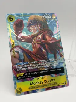 Monkey.D.Luffy OP07-109 SR Illustration Box Vol 3 Holo Foil One Piece TCG NM - Image 2