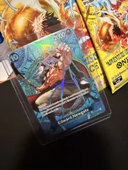 ONE PIECE OP-15 Adventure on KAMI's Island OP13-042 SP Edward Newgate Pack MINT - Image 3