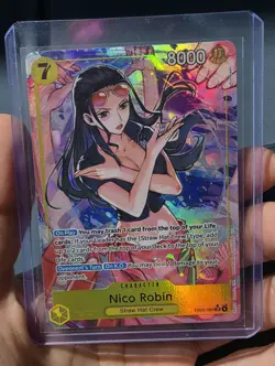 One Piece CCG Nico Robin EB03-055 Alt Art English Near Mint - Image 1