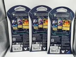 2025 Disney Lorcana TCG Whispers in the Well Lot of 3 Booster Packs - Image 2