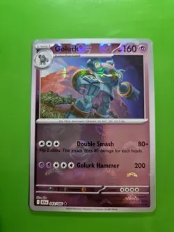 Golurk 043/086 Poke Ball Reverse Holo - Black Bolt - Pokemon Card - NM - Image 1