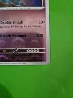 Golurk 043/086 Poke Ball Reverse Holo - Black Bolt - Pokemon Card - NM - Image 5