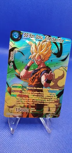 DRAGON BALL SUPER DBS - SS SON GOKU, FINAL SACRIFICE [NM] BT17-093 SPR - Image 2