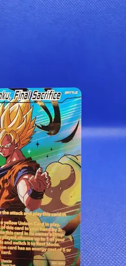 DRAGON BALL SUPER DBS - SS SON GOKU, FINAL SACRIFICE [NM] BT17-093 SPR - Image 4