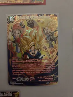 SS Son Goku, Pan, & SS Trunks, Galactic Explorers BT17-009 SPR - Image 1