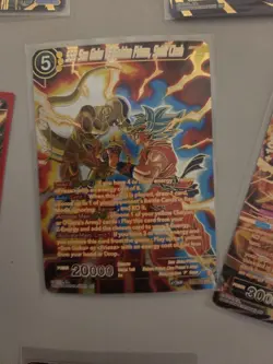 SSB Son Goku VS Golden Frieza, Spirit Clash BT21-111 SPR - Dragon Ball Card Game - Image 1