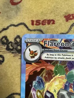 Pokemon TCG Prismatic Evolutions Flareon EX Special Illustration Card 146/131 - Image 4