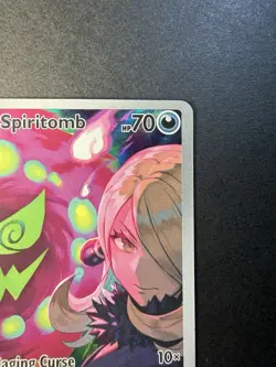 Pokemon Cynthia's Spiritomb Full Art Rare 244/217 ASC Set TCG Card English 2026 - Image 3