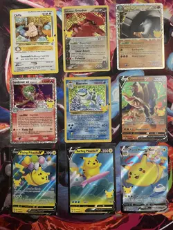 Pokemon Celebrations 24 Card Partial Master Set! Classic Blastoise Pikachu NM 📈 - Image 1