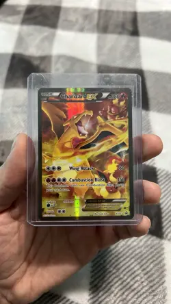 Pokemon Charizard EX Full Art Promo Holo XY121 XY Black Star Dragon Card - Image 1