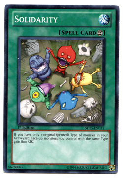 Yu-Gi-Oh TCG Solidarity SDLS-EN031 1st Edition Regular Common Card - LP - Image 1