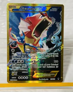 Gyarados EX Secret Rare 123/122 Breakpoint Full Art Holo Pokemon Card - Image 1