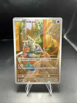 Pokemon Mimikyu TCG Scarlet & Violet Paldea Evolved SVP075 Holo Promo Card - Image 1