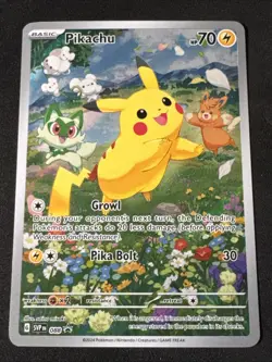 Pikachu 088 Sv: Scarlet & Violet Black Star Promo Paldea Chest Pokemon Card - Image 1