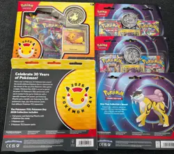 Pokemon Day 2026 30th Anniversary Box 2x and Mega Evolution Booster Packs 3x - Image 2