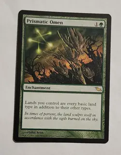 MTG Prismatic Omen - Shadowmoor Regular - NM Magic The Gathering - Image 1