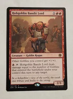 MTG Hobgoblin Bandit Lord - Adventures in the Forgotten Realms Regular NM Magic - Image 1