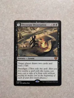 Decorum Dissertation - 0078 - MTG Secrets of Strixhaven (SOS) - NM - Image 1