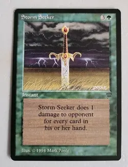 Storm Seeker Legends Regular NM Near Mint MTG - Image 1